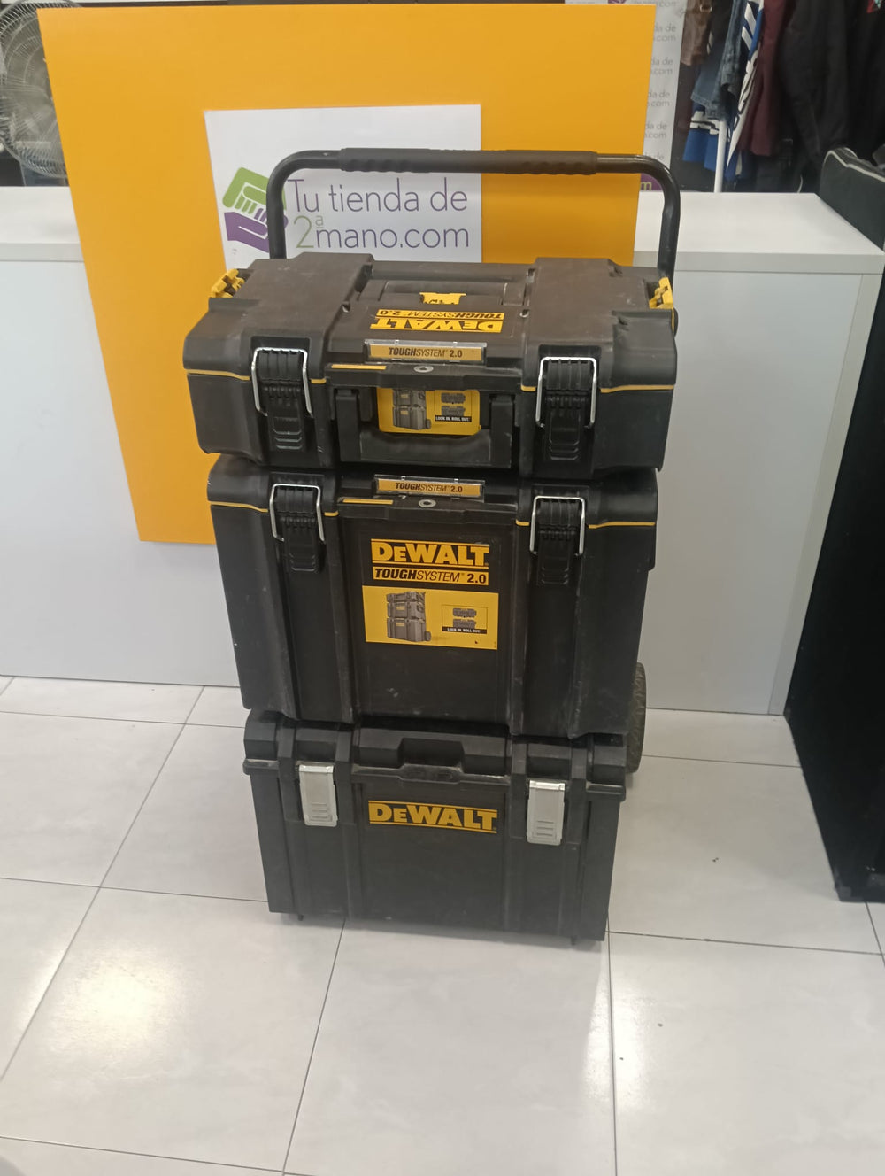 CARRO HERRAMIENTAS DEWALT 3 COMPARTIMENTOS de segunda mano — Bueno
