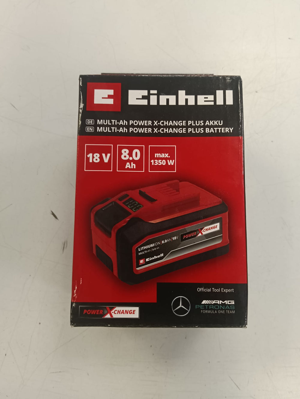 BATERIA EINHELL 8AH 18V POWER CHARGE de segunda mano — Bueno