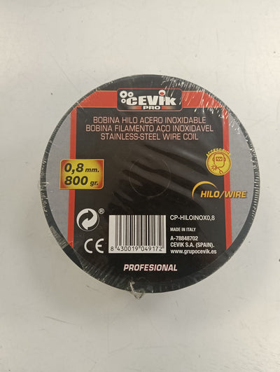 HILO DE SOLDAR INOX CEVIK 0.8MM 800GR de segunda mano — Bueno