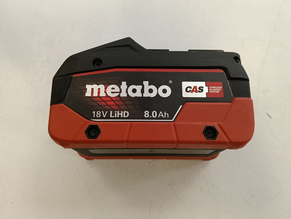 BATERIA METABO 18V LIHD 8.0AH de segunda mano — Bueno