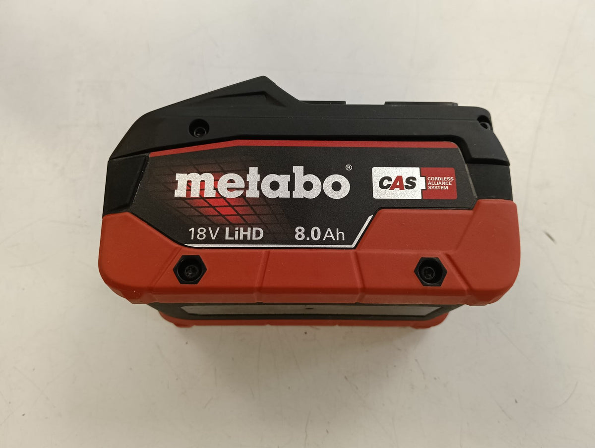 BATERIA METABO 18V LIHD 8.0AH de segunda mano — Bueno