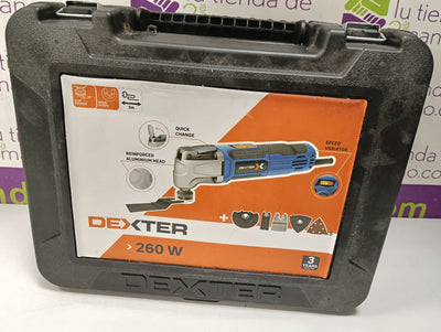 MULTIHERRAMIENTA DEXTER 260W de segunda mano — Bueno