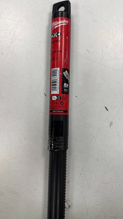BROCA MILWAUKEE M4 SDS MAX 20MM de segunda mano — Bueno