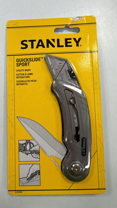 CUTTER CUCHILLO DEPORTIVO STANLEY 0-10-813 de segunda mano — Bueno