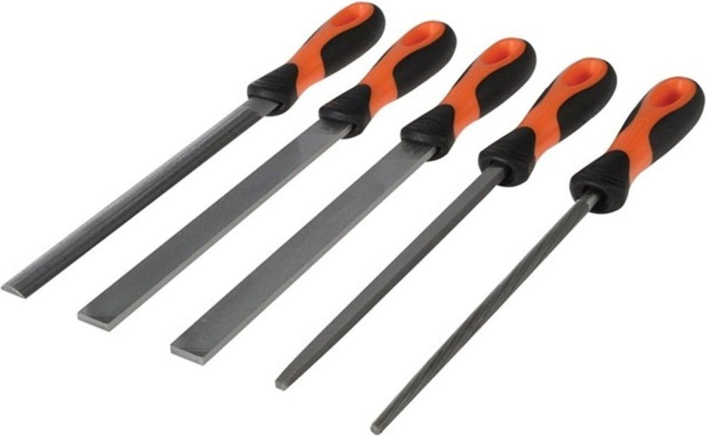 Set de limas Bahco de 5 piezas, 1-478-08-1-2 nuevo — Nuevo