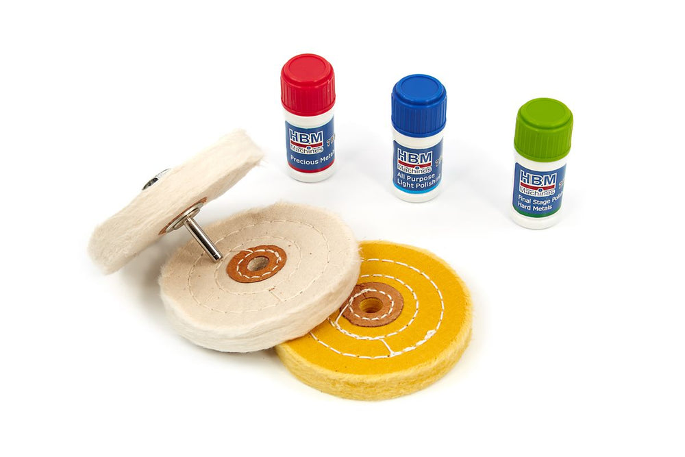 Conjunto de Pulido de 7 Piezas de HBM nuevo — Nuevo