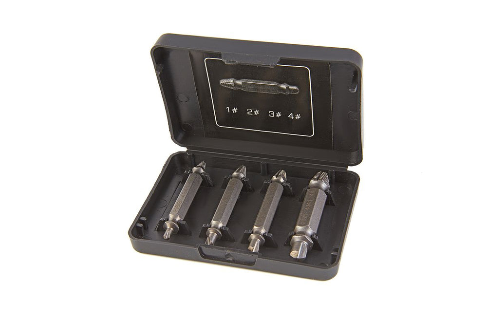 Juego de extractores de tornillos Dolle HBM de 4 piezas nuevo — Nuevo