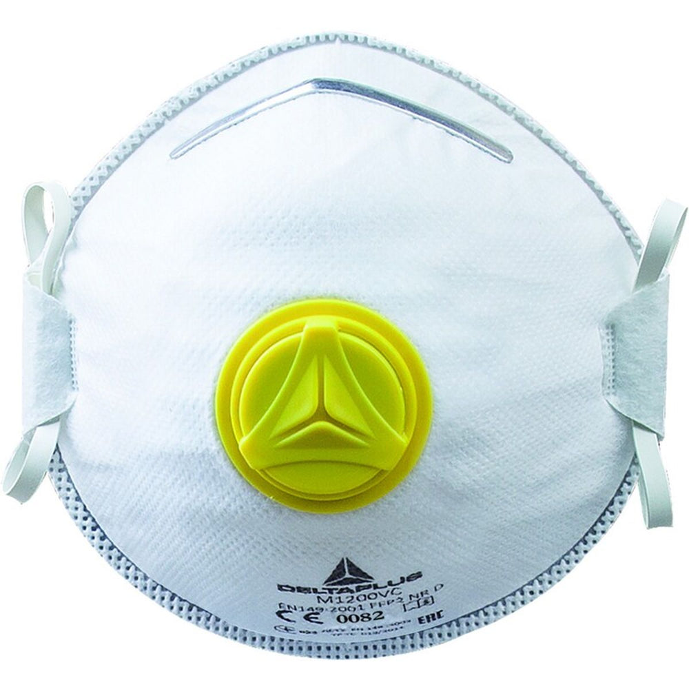 Mascarilla FFP2 Delta Plus con válvula, 10 unidades nuevo — Nuevo