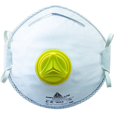 Mascarilla FFP2 Delta Plus con válvula, 10 unidades nuevo — Nuevo