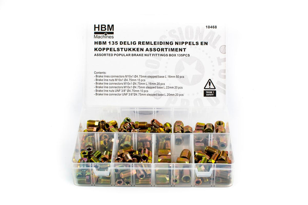 Conjunto de Niples y Conectores de Línea de Freno HBM 135 Delig nuevo — Nuevo