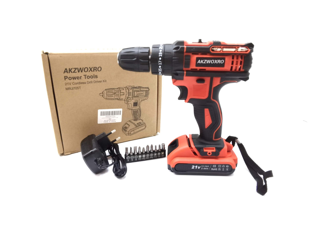 Taladro a Bateria Akzwoxro mr3705t de segunda mano · Taladros — Bueno