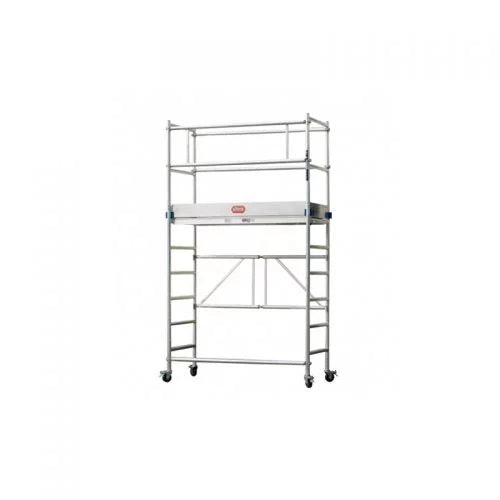 Alquiler de torre andamio de aluminio móvil 2,50x1,35m, altura 4,20m