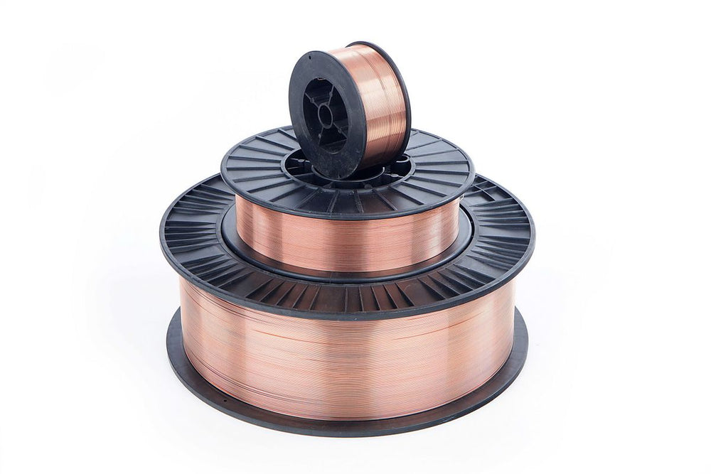 HBM 1 Kg 0,6 mm Co - 2 Alambre de Soldadura en Carrete de 100 mm nuevo — Nuevo