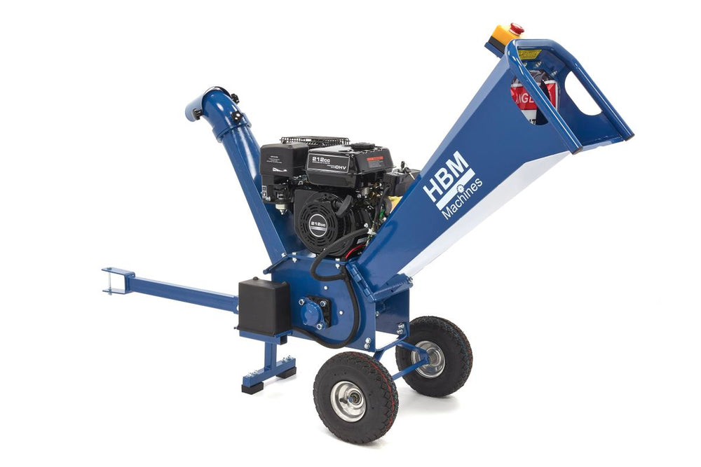 HBM biotrituradora de gasolina - trituradora de madera 4 tiempos 7 Cv - 212 cm³ nuevo — Nuevo