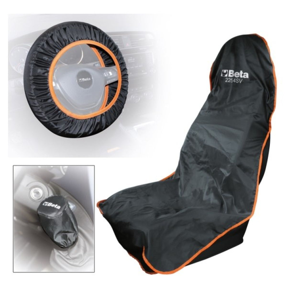 Funda Reutilizable para Asiento, Volante y Palanca de Cambios Beta, 2254K nuevo — Nuevo