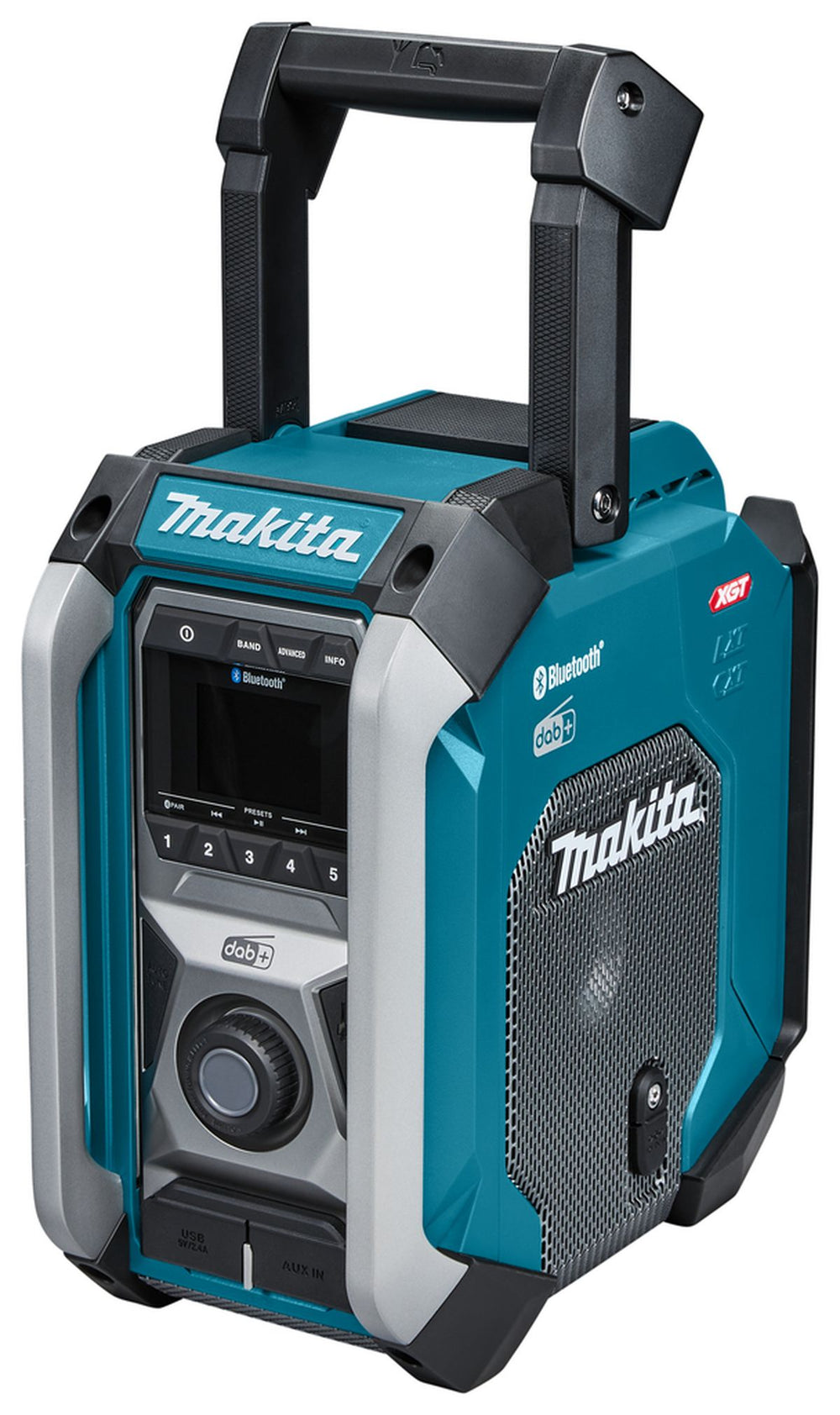 Cuerpo de radio de construcción Makita, Fm Dab, Dab+, Bluetooth, MR007GZ nuevo — Nuevo