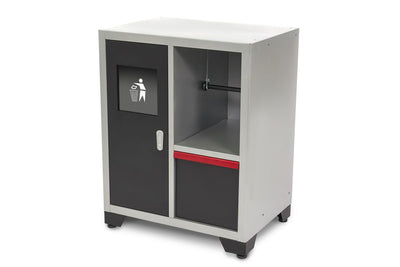 Cubo de Basura Deluxe HBM y Soporte para Papel para Equipamiento de Taller nuevo — Nuevo