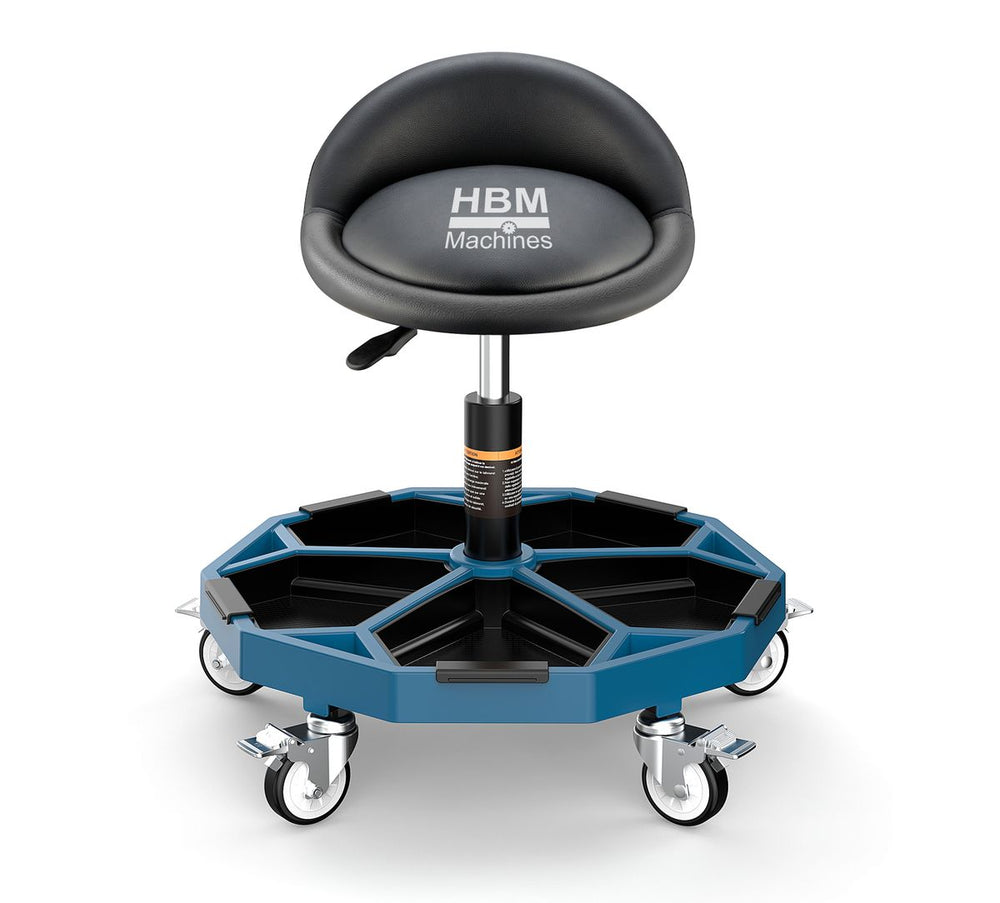 Silla HBM Heavy Duty con respaldo nuevo — Nuevo