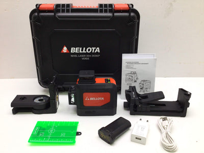 Nivel Laser Bellota 30m 3x360&ordm; de segunda mano · Medición — Revisado