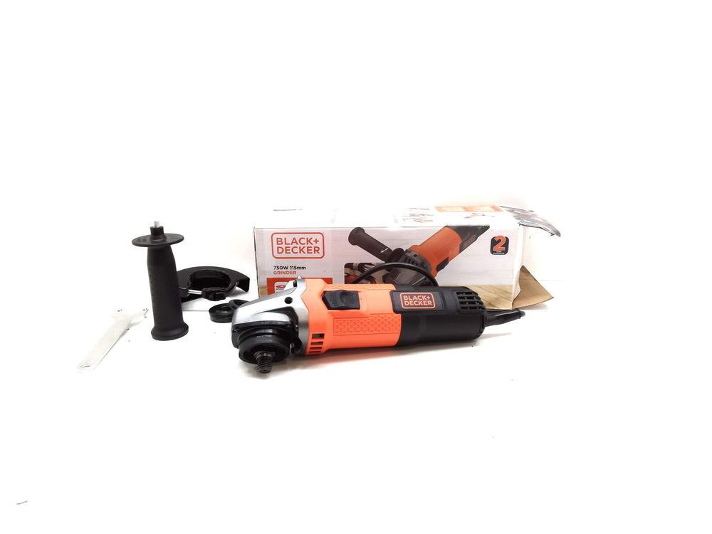 Radial Black And Decker 750w 115mm Grinder de segunda mano · Amoladoras — Bueno