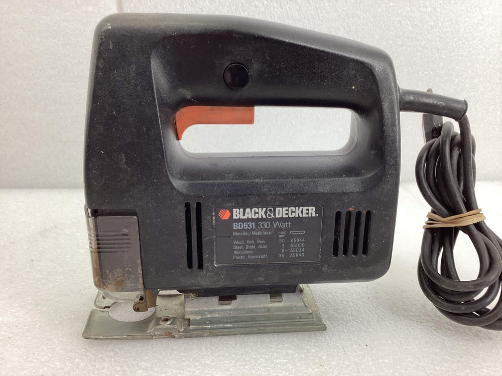 Sierra Calar Black And Decker bd531 de segunda mano · Sierras — Con uso