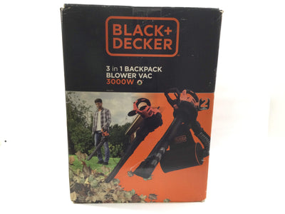 Soplador Black And Decker Blowerback 3000w de segunda mano · Jardinería — Revisado