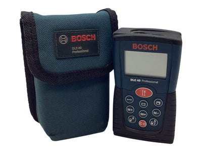 Medidor Laser Bosch Azul Dle 40 de segunda mano · Medición — Con uso