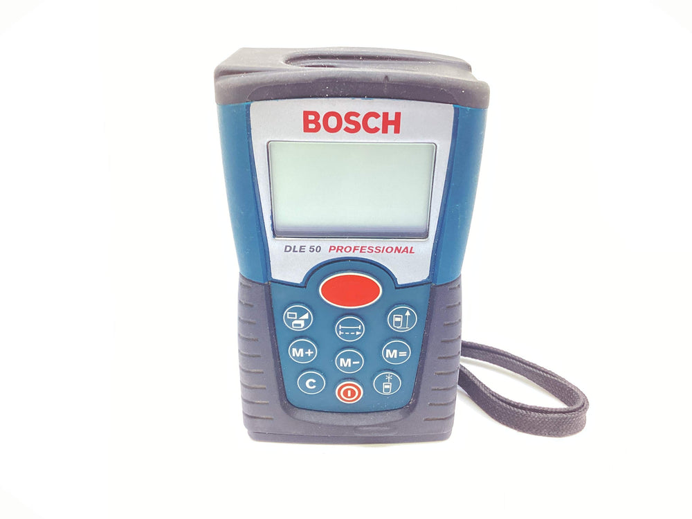 Medidor Laser Bosch Azul Dle 50 de segunda mano · Medición — Con uso