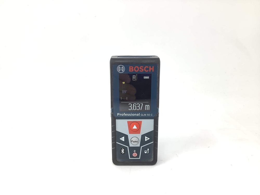 Medidor Laser Bosch Azul Glm 50c de segunda mano · Medición — Revisado