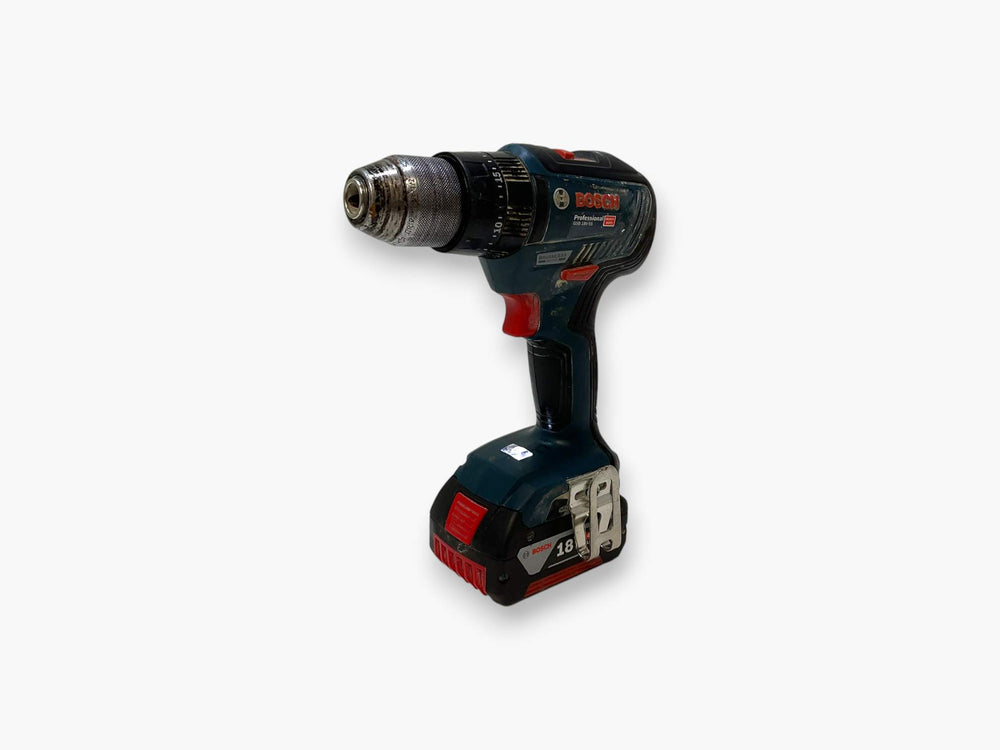 Atornillador a Bateria Bosch Azul Gsb 18v-55 de segunda mano · Atornilladores — Con uso