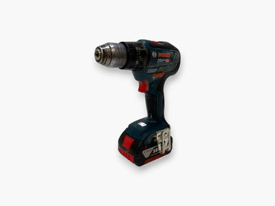 Atornillador a Bateria Bosch Azul Gsb 18v-55 de segunda mano · Atornilladores — Con uso