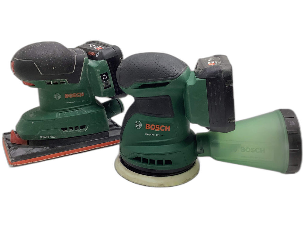 Lijadora Mouse o Delta Bosch Easyorbit + Universal Sander de segunda mano · Lijadoras — Con uso