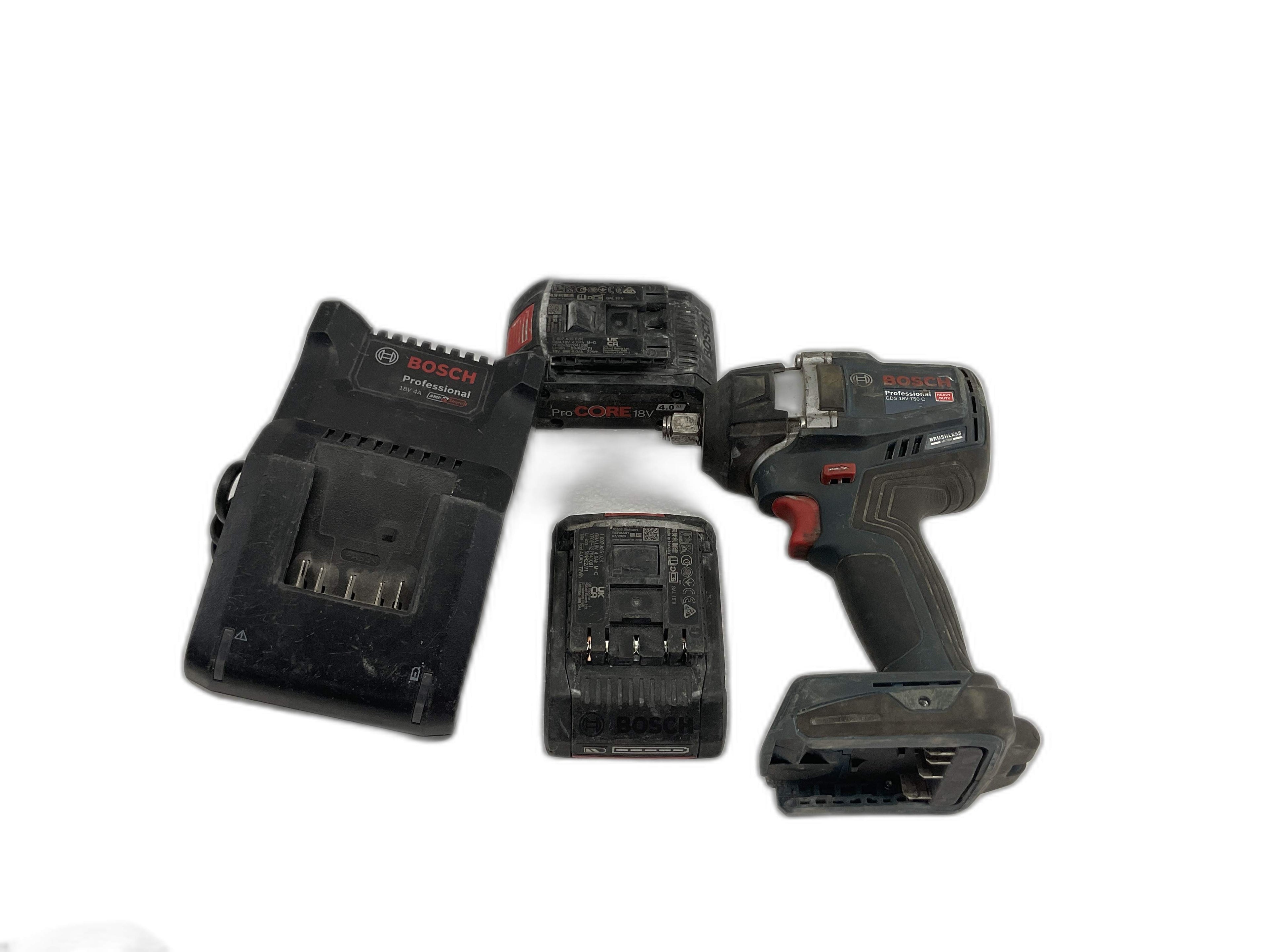 Atornillador a Bateria Bosch Gds 18v-750 c de segunda mano · Atornilladores — Revisado