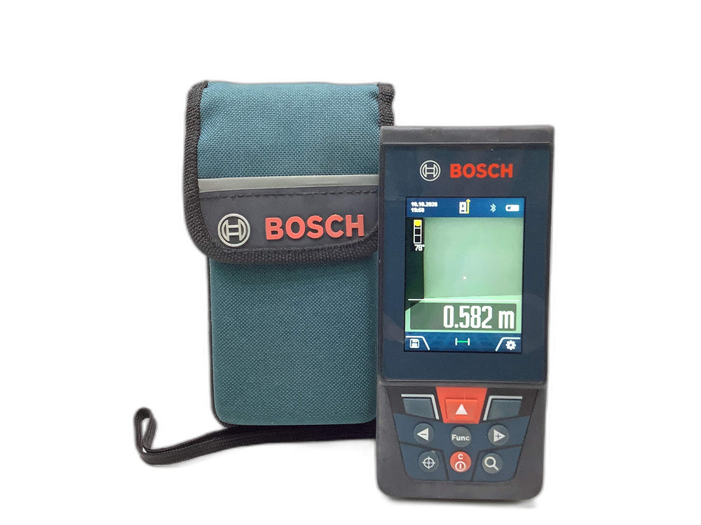 Medidor Laser Bosch Glm 100-25c de segunda mano · Medición — Bueno