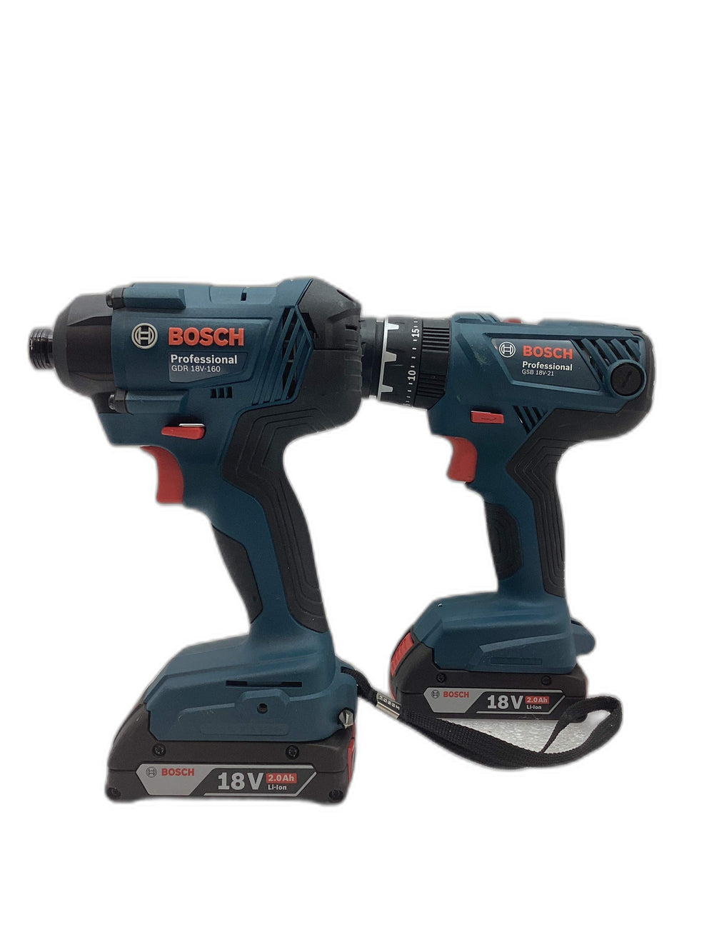 Taladro Electrico Bosch Gsb 18v-21 + Gdr 18v-160 Professional Kit de segunda mano · Taladros — Revisado