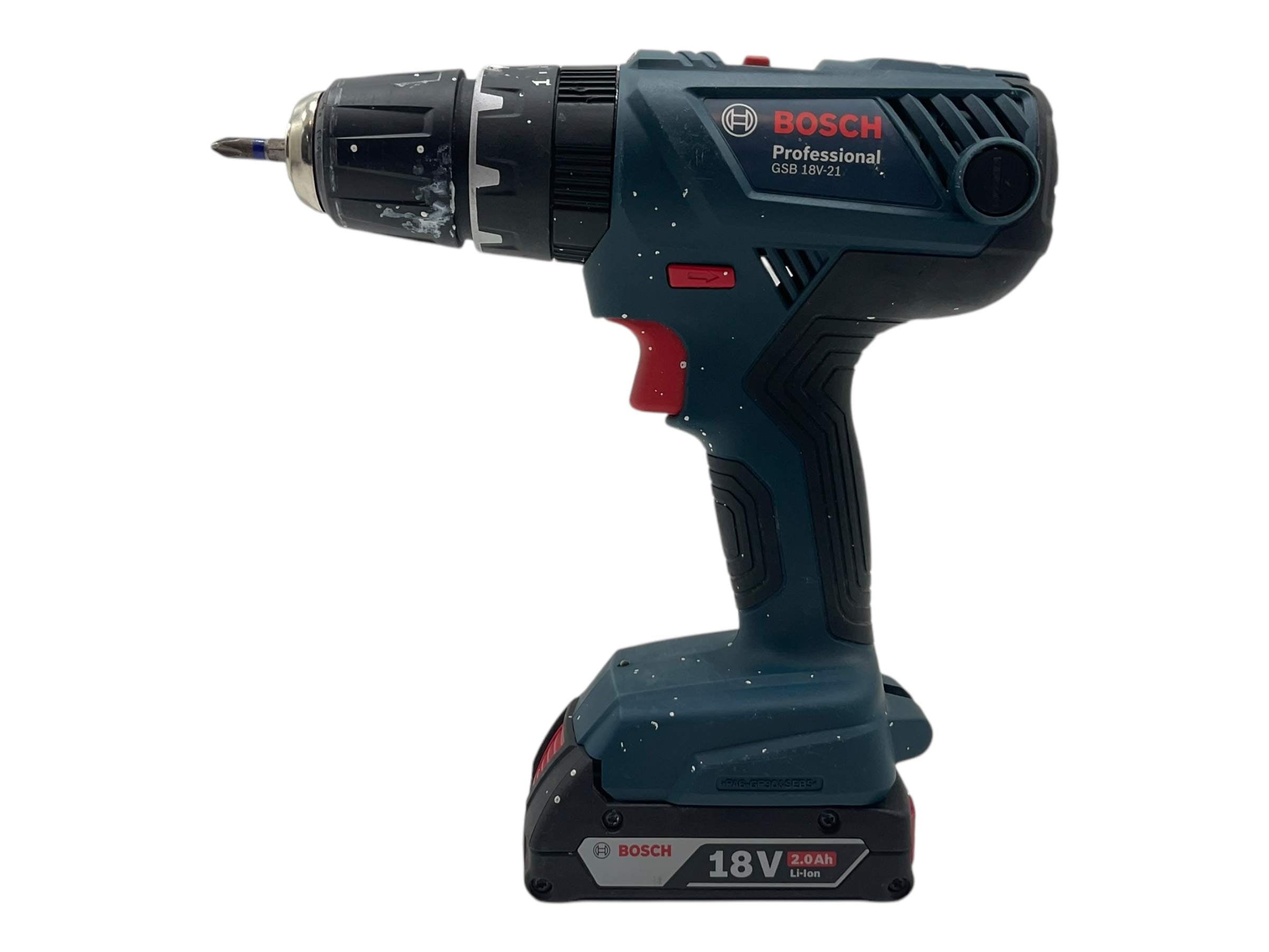 Atornillador a Bateria Bosch Gsb 18v-21 de segunda mano · Atornilladores — Revisado (2)