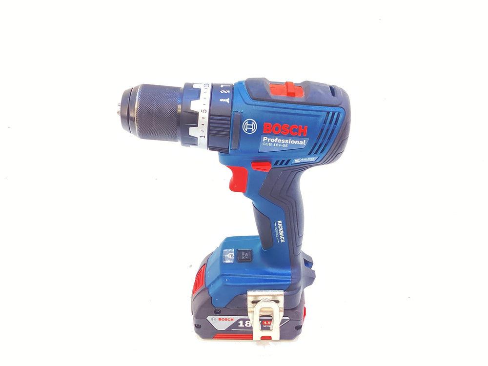 Taladro a Bateria Bosch Gsb 18v-65 de segunda mano · Taladros — Revisado