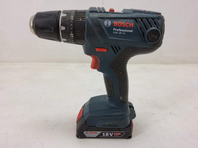 Taladro a Bateria Bosch gsb18v-21 de segunda mano · Taladros — Bueno