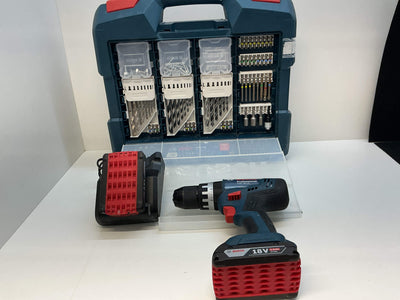 Taladro a Bateria Bosch gsb18v-25 de segunda mano · Taladros — Con uso