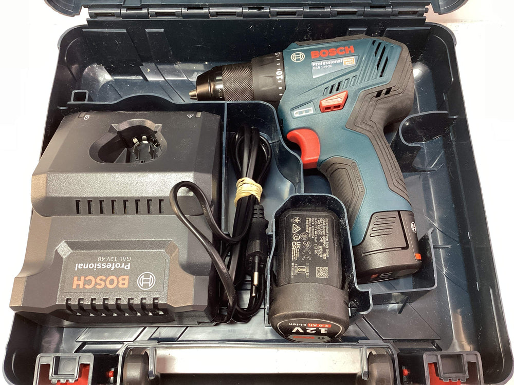 Taladro a Bateria Bosch Gsr 12v-30 de segunda mano · Taladros — Revisado