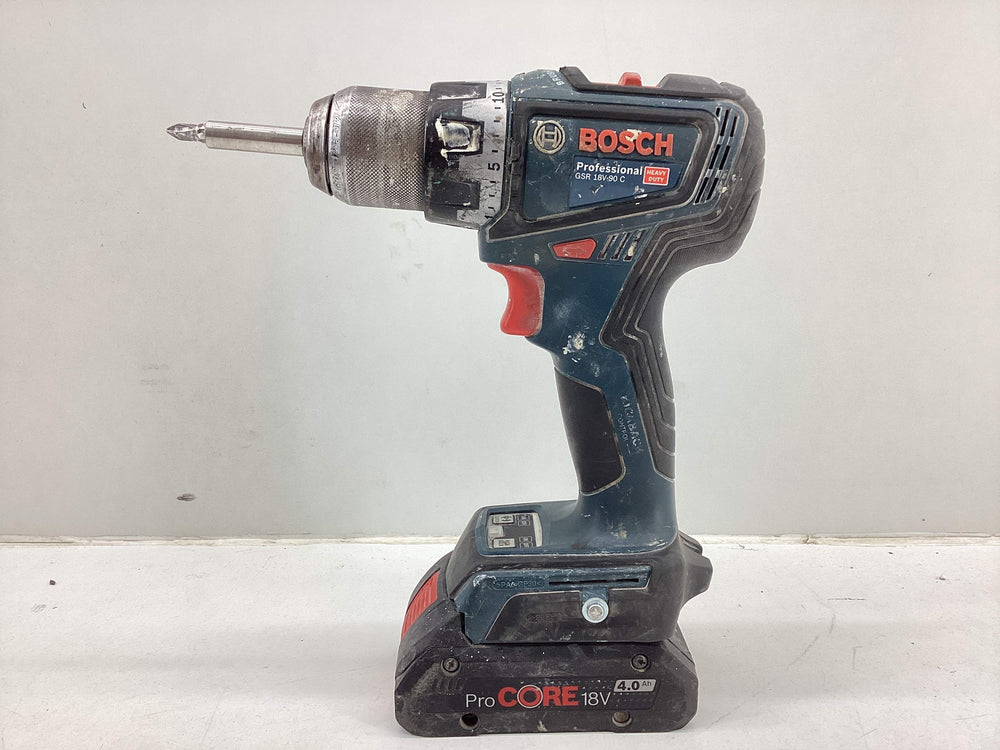 Taladro a Bateria Bosch Gsr 18v-90 c de segunda mano · Taladros — Con uso