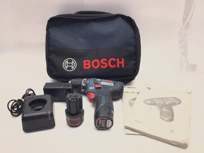 Atornillador a Bateria Bosch gsr12v-15 de segunda mano · Atornilladores — Con uso