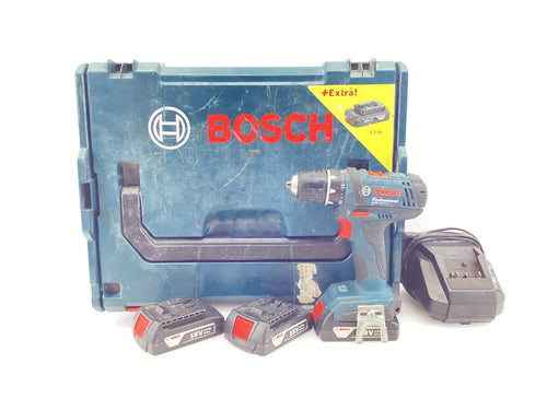 Atornillador a Bateria Bosch gsr18-2li de segunda mano · Atornilladores — Con uso