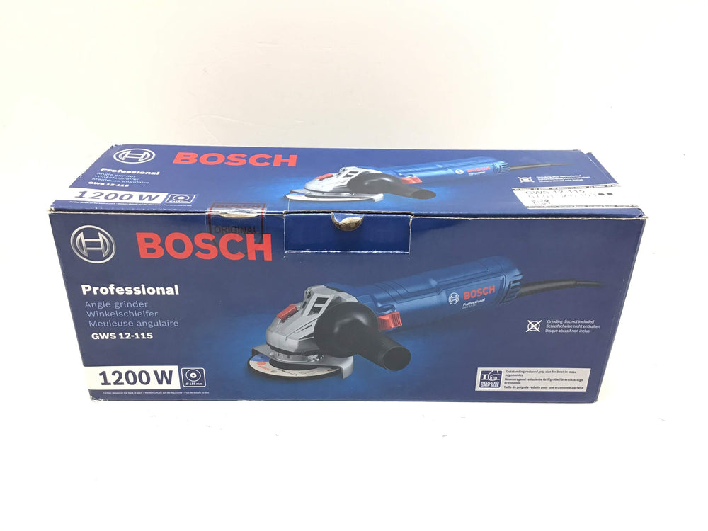 Radial Bosch Gws 12-115 de segunda mano · Amoladoras — Revisado