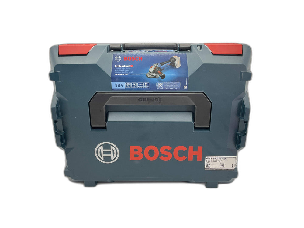 Radial Bosch Gws 18v-10 Psc de segunda mano · Amoladoras — Revisado