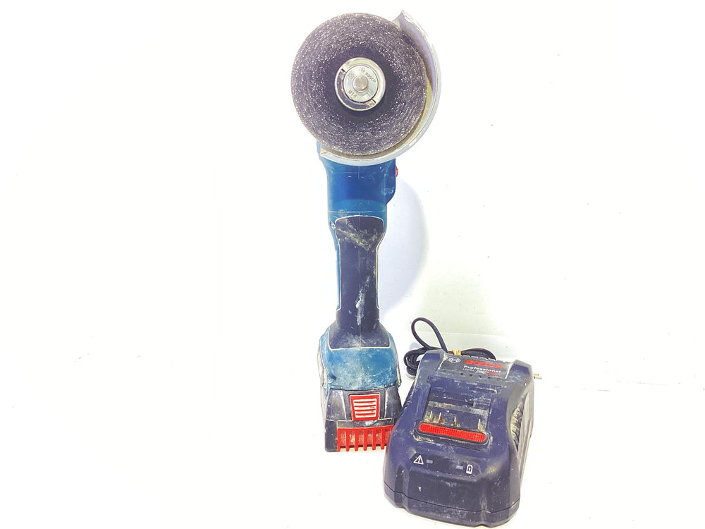 Radial Bosch Gws 18v-11 s Professional de segunda mano · Amoladoras — Como nuevo
