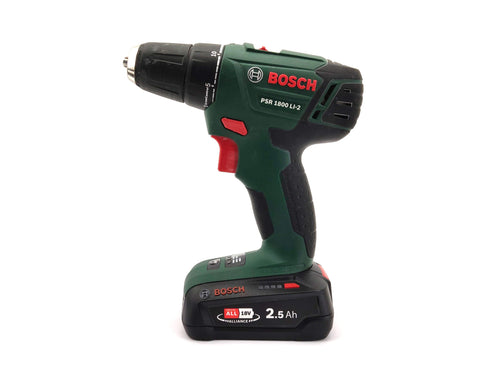Atornillador a Bateria Bosch Psr 1800 li-2 de segunda mano · Atornilladores — Bueno