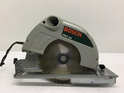 Sierra Circular Bosch Verde Pks 66 de segunda mano · Sierras — Con uso