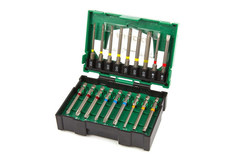 HiKOKI 18 Piezas Juego de Bits en mini systainer 40030022 nuevo — Nuevo