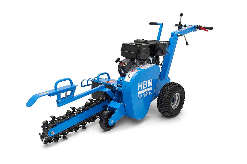 Zanjadora / canalizadora / fresadora de cables profesional de 15 Hp HBM nuevo — Nuevo